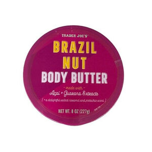 Trader Joe’s Brazil Nut Body Butter 8oz Limited Edition Seasonal NEW